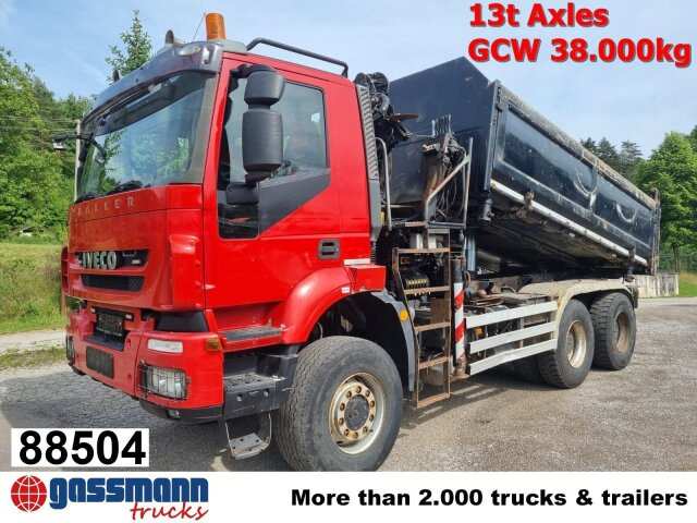 Iveco Trakker AD380T41W 6x6, Bordmatik beidseitig, - Savivartis sunkvežimis, Sunkvežimis su kranu: foto 1 Iveco Trakker AD380T41W 6x6, Bordmatik beidseitig, - Savivartis sunkvežimis, Sunkvežimis su kranu: foto 1