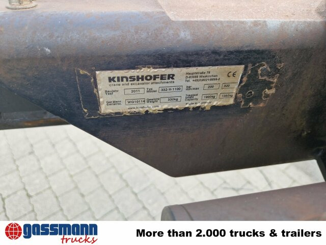 Kinshofer 332V -1100 Drehservo, Bj.2011 - Replės: foto 3 Kinshofer 332V -1100 Drehservo, Bj.2011 - Replės: foto 3