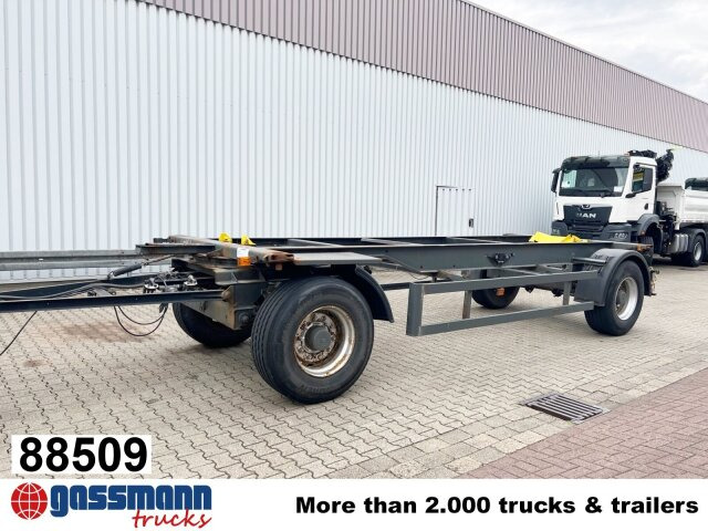 Kögel AWE 18, Ex-Fahrschule - Konteineris-vežimus/ Sukeisti kūną priekaba: foto 1 Kögel AWE 18, Ex-Fahrschule - Konteineris-vežimus/ Sukeisti kūną priekaba: foto 1