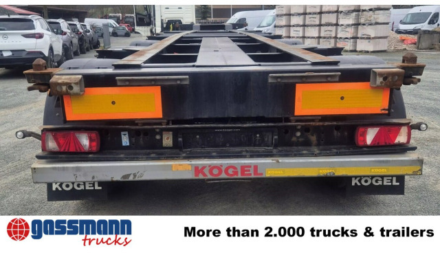 Kögel Port 45 Simplex, Container-Chassis, - Konteineris-vežimus/ Sukeisti kūną puspriekabė: foto 2 Kögel Port 45 Simplex, Container-Chassis, - Konteineris-vežimus/ Sukeisti kūną puspriekabė: foto 2