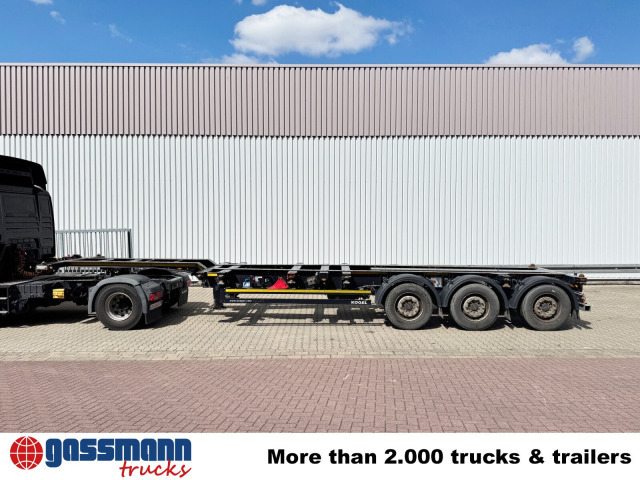 Konteineris-vežimus/ Sukeisti kūną puspriekabė Kögel Port 45 Simplex, Container-Chassis,: foto 7
