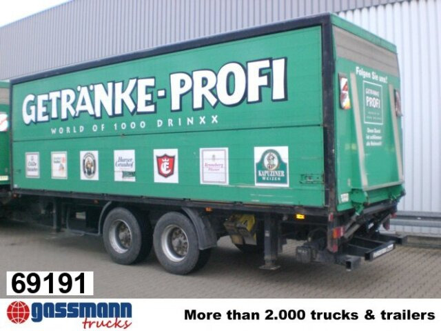 Kögel ZFHB 18, Böse Getränkekoffer, BÄR LBW - Furgonas priekaba: foto 1 Kögel ZFHB 18, Böse Getränkekoffer, BÄR LBW - Furgonas priekaba: foto 1