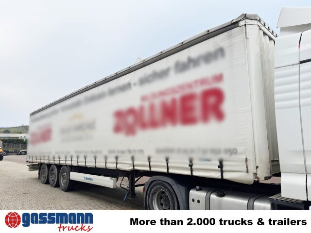 Platforminė/ Bortinė puspriekabė Krone SDP 27 , Edscha-Verdeck, Ex-Fahrschule: foto 8 Platforminė/ Bortinė puspriekabė Krone SDP 27 , Edscha-Verdeck, Ex-Fahrschule: foto 8