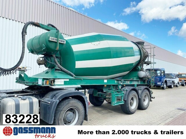 LIEBHERR Betonmischer ca. 10m³, 6x Vorhanden! - Betonvežio puspriekabė: foto 1 LIEBHERR Betonmischer ca. 10m³, 6x Vorhanden! - Betonvežio puspriekabė: foto 1