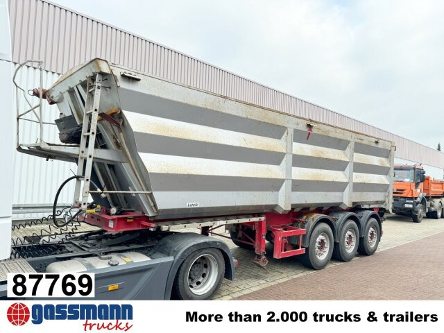 LÜCK SKF 35, Stahlmulde ca. 37m³, Liftachse - Savivartis puspriekabė: foto 1 LÜCK SKF 35, Stahlmulde ca. 37m³, Liftachse - Savivartis puspriekabė: foto 1