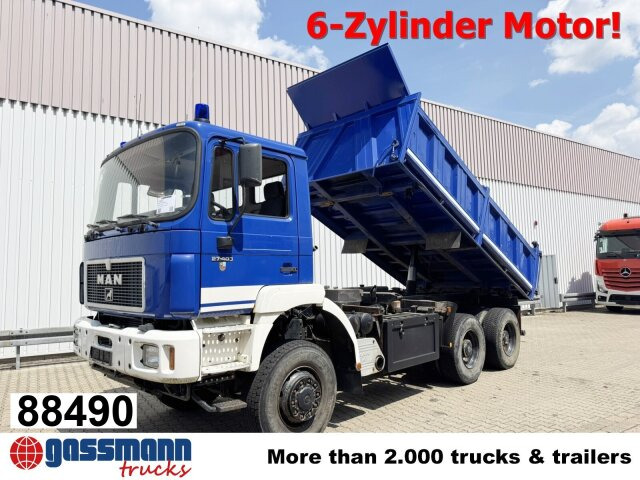 MAN 27.403 6x6 BB, EX-THW - Savivartis sunkvežimis: foto 1 MAN 27.403 6x6 BB, EX-THW - Savivartis sunkvežimis: foto 1