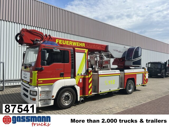 MAN TGA 18.350 4x2 Teleskopmast TM 32 Marte - Gaisrinė mašina: foto 1 MAN TGA 18.350 4x2 Teleskopmast TM 32 Marte - Gaisrinė mašina: foto 1