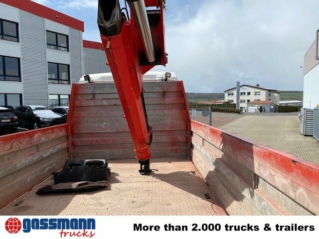 Platforminis/ Bortinis sunkvežimis, Sunkvežimis su kranu MAN TGA 18.400 4x2 BL Pritsche Heckkran PM17523: foto 15