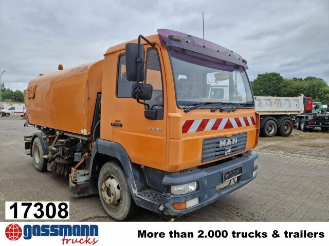 MAN TGL 12.180 , Bucher Kehrmaschine CF 50 - Gatvių šlavimo mašina: foto 1 MAN TGL 12.180 , Bucher Kehrmaschine CF 50 - Gatvių šlavimo mašina: foto 1