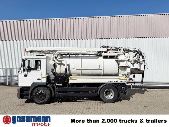 MAN TGM 18.284 4x2 BL, Assmann Saug- und Spülwagen - Gatvių šlavimo mašina: foto 4 MAN TGM 18.284 4x2 BL, Assmann Saug- und Spülwagen - Gatvių šlavimo mašina: foto 4