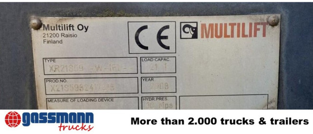 MAN TGS 26.440 BB/6x4 Hiab Kran 166 BS-2-Hiduo, - Hook-lift sunkvežimis, Sunkvežimis su kranu: foto 4 MAN TGS 26.440 BB/6x4 Hiab Kran 166 BS-2-Hiduo, - Hook-lift sunkvežimis, Sunkvežimis su kranu: foto 4