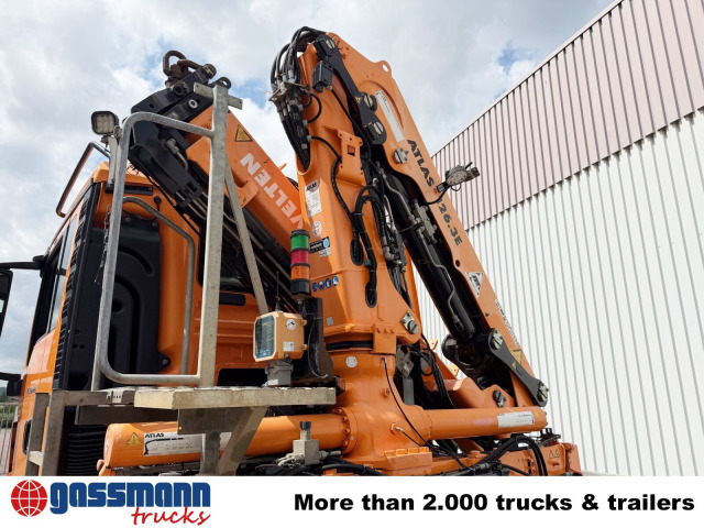 MAN TGS 28.440 6x2-4 BL, Lenk-/Liftachse, Kran Atlas - Hook-lift sunkvežimis, Sunkvežimis su kranu: foto 3 MAN TGS 28.440 6x2-4 BL, Lenk-/Liftachse, Kran Atlas - Hook-lift sunkvežimis, Sunkvežimis su kranu: foto 3