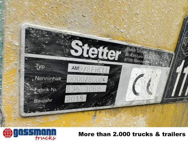 MAN TGS 32.400 8x4 BB, Stetter ca. 9m³ - Betonvežis: foto 5 MAN TGS 32.400 8x4 BB, Stetter ca. 9m³ - Betonvežis: foto 5