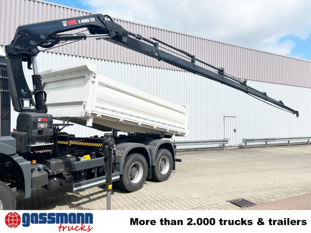 MAN TGS 33.430 6x6 BB CH mit Kran Hiab X-HiDuo 228 - Savivartis sunkvežimis, Sunkvežimis su kranu: foto 2 MAN TGS 33.430 6x6 BB CH mit Kran Hiab X-HiDuo 228 - Savivartis sunkvežimis, Sunkvežimis su kranu: foto 2