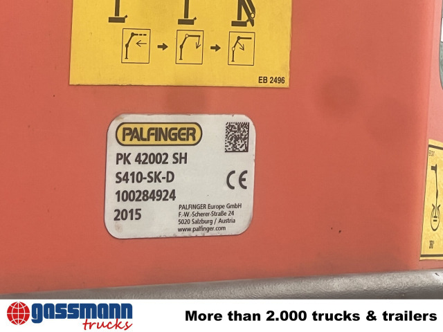 Platforminis/ Bortinis sunkvežimis, Sunkvežimis su kranu MAN TGS 35.440 8x4 BL, Navi, Heckkran Palfinger: foto 6 Platforminis/ Bortinis sunkvežimis, Sunkvežimis su kranu MAN TGS 35.440 8x4 BL, Navi, Heckkran Palfinger: foto 6