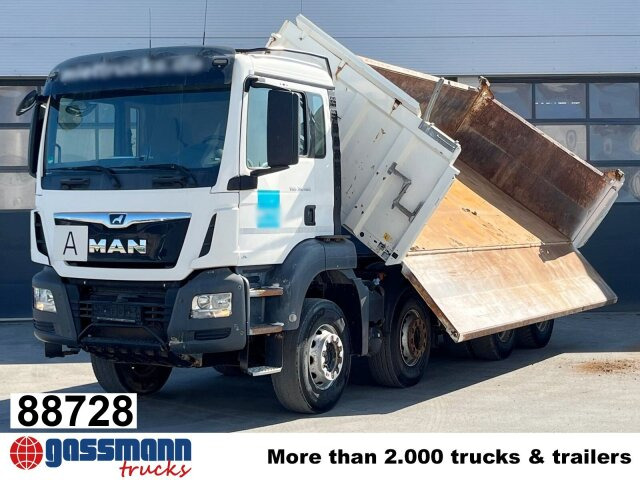 MAN TGS 35.460 8X4 BB, Meiller Bordmatik 13m³ - Savivartis sunkvežimis: foto 1 MAN TGS 35.460 8X4 BB, Meiller Bordmatik 13m³ - Savivartis sunkvežimis: foto 1