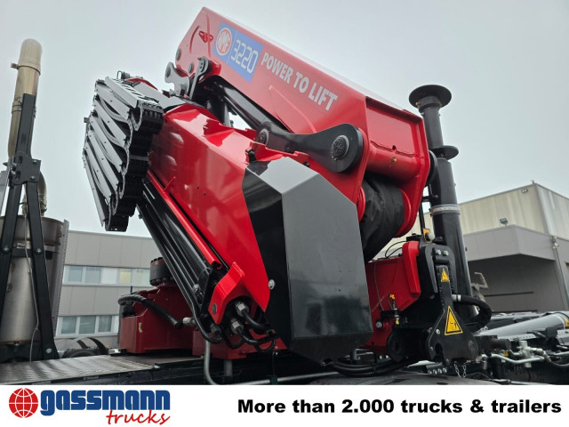 MAN TGS 35.480 8X4 BL, Intarder, Kran HMF 3220-K6, - Hook-lift sunkvežimis, Sunkvežimis su kranu: foto 5 MAN TGS 35.480 8X4 BL, Intarder, Kran HMF 3220-K6, - Hook-lift sunkvežimis, Sunkvežimis su kranu: foto 5