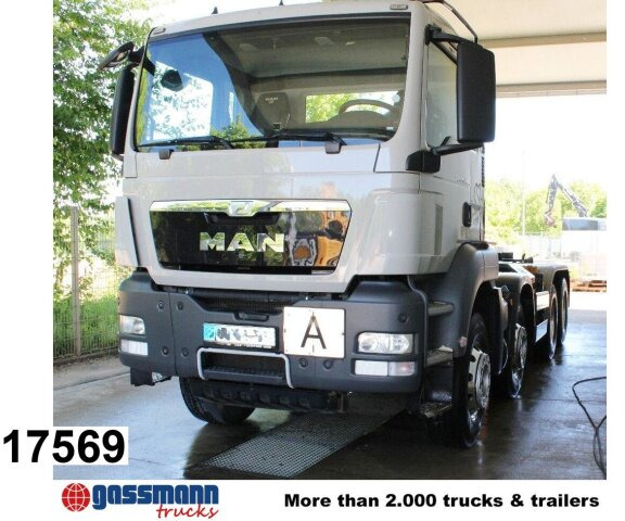 MAN TGS 35.480 8x4 BL, Meiller RK 30.62 bis 6,5 m - Hook-lift sunkvežimis: foto 1 MAN TGS 35.480 8x4 BL, Meiller RK 30.62 bis 6,5 m - Hook-lift sunkvežimis: foto 1
