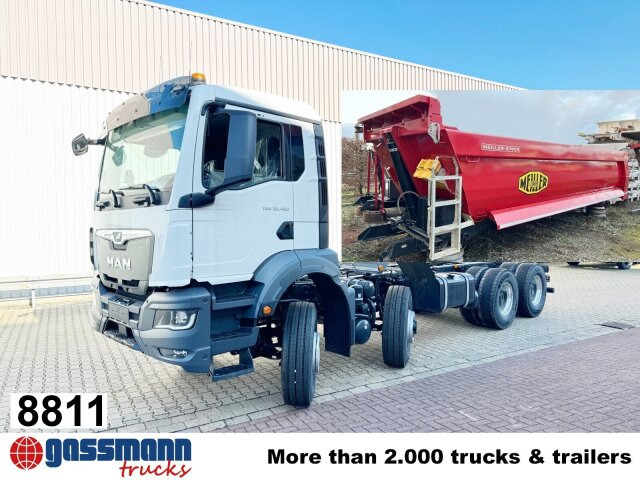 MAN TGS 35.480 8x6H BL CH, HydroDrive, Navi, Meiller - Savivartis: foto 1 MAN TGS 35.480 8x6H BL CH, HydroDrive, Navi, Meiller - Savivartis: foto 1