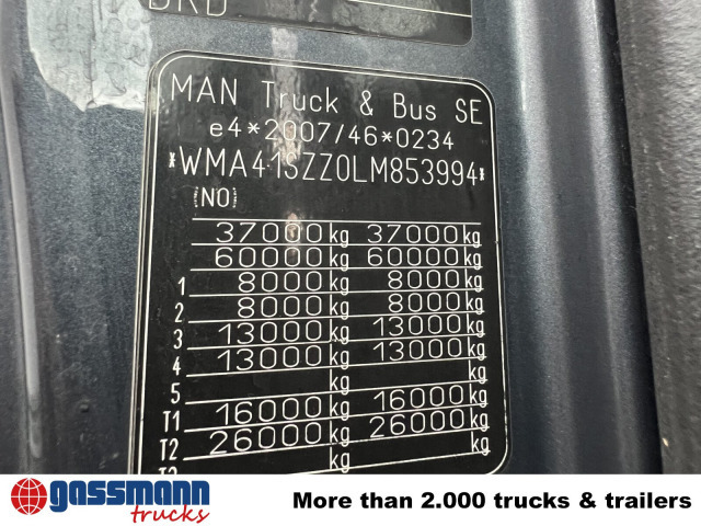 MAN TGS 35.510 8x4 BL, Intarder, Stahlmulde ca. - Savivartis: foto 5 MAN TGS 35.510 8x4 BL, Intarder, Stahlmulde ca. - Savivartis: foto 5