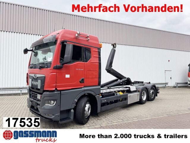 MAN TGX 26.470 6X2-4 BL, VDL 21-S 6200 Abrollkipper - Hook-lift sunkvežimis: foto 1 MAN TGX 26.470 6X2-4 BL, VDL 21-S 6200 Abrollkipper - Hook-lift sunkvežimis: foto 1