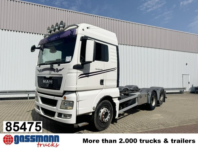 MAN TGX 28.440 6X2-2 BL, Liftachse, Motorabtrieb - Važiuoklės sunkvežimis: foto 1 MAN TGX 28.440 6X2-2 BL, Liftachse, Motorabtrieb - Važiuoklės sunkvežimis: foto 1