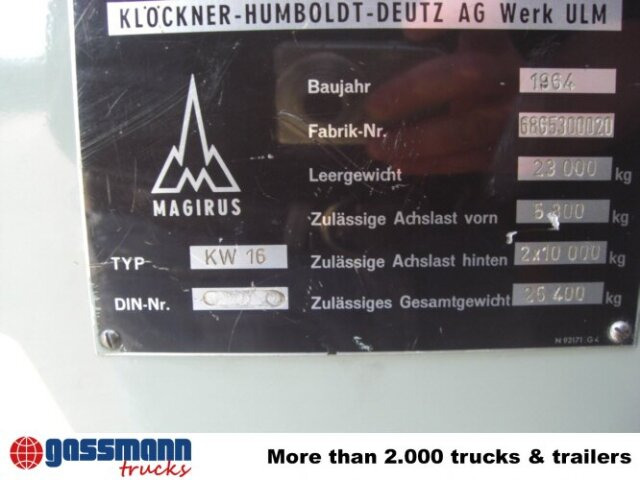 Magirus Deutz MAGIRUS URANUS 250D22 KW 16 Feuerwehr Kranwagen - Gaisrinė mašina, Sunkvežimis su kranu: foto 4 Magirus Deutz MAGIRUS URANUS 250D22 KW 16 Feuerwehr Kranwagen - Gaisrinė mašina, Sunkvežimis su kranu: foto 4