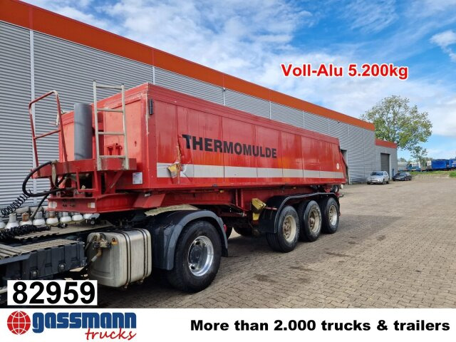 Meierling MSK 24 Voll-Alu Iso-Kastenmulde, ca. 25m³, 2x - Savivartis puspriekabė: foto 1 Meierling MSK 24 Voll-Alu Iso-Kastenmulde, ca. 25m³, 2x - Savivartis puspriekabė: foto 1