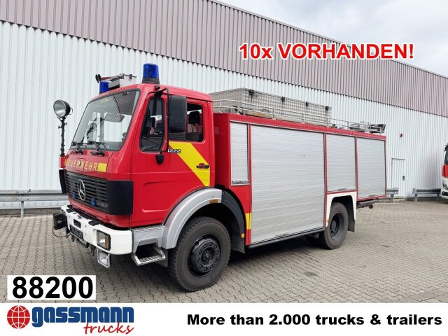 Mercedes-Benz 1222 AF 4x4, Rüstwagen RW 2, Seilwinde - Greitosios pagalbos automobilis: foto 1 Mercedes-Benz 1222 AF 4x4, Rüstwagen RW 2, Seilwinde - Greitosios pagalbos automobilis: foto 1