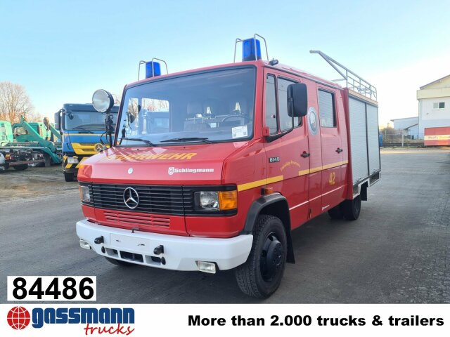 Mercedes-Benz 814 D 4x2 Doka, LF 8/6 - Gaisrinė mašina: foto 1 Mercedes-Benz 814 D 4x2 Doka, LF 8/6 - Gaisrinė mašina: foto 1