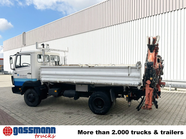 Mercedes-Benz 914 K 4x2, Kran Atlas 60.1, Funk - Savivartis sunkvežimis, Sunkvežimis su kranu: foto 5 Mercedes-Benz 914 K 4x2, Kran Atlas 60.1, Funk - Savivartis sunkvežimis, Sunkvežimis su kranu: foto 5