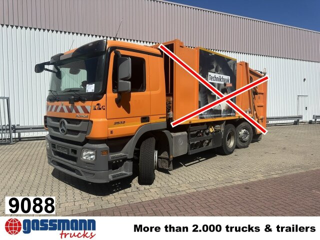 Mercedes-Benz Actros 2532/41 L 6x2, EEV, Lenkachse - Važiuoklės sunkvežimis: foto 1 Mercedes-Benz Actros 2532/41 L 6x2, EEV, Lenkachse - Važiuoklės sunkvežimis: foto 1