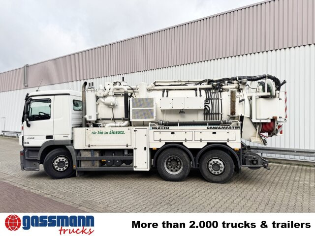 Mercedes-Benz Actros 2536 L 6x2, Müller Saug- und Spülwagen - Gatvių šlavimo mašina: foto 5 Mercedes-Benz Actros 2536 L 6x2, Müller Saug- und Spülwagen - Gatvių šlavimo mašina: foto 5