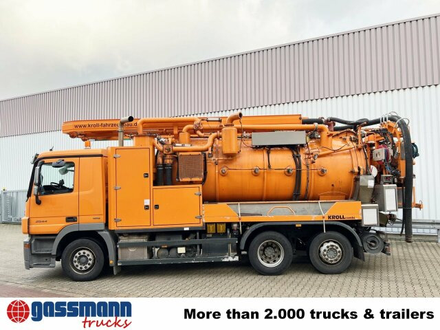 Mercedes-Benz Actros 2544 L 6x2, Lenkachse, Kroll - Gatvių šlavimo mašina: foto 3 Mercedes-Benz Actros 2544 L 6x2, Lenkachse, Kroll - Gatvių šlavimo mašina: foto 3