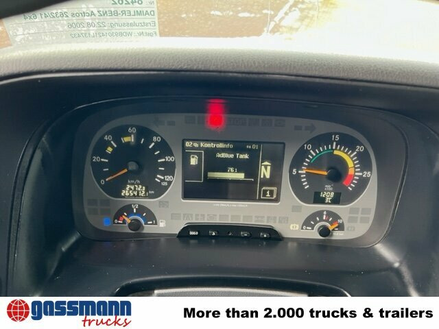 Mercedes-Benz Actros 2632/41 6x4, FAUN Rotopress 520, - Šiukšliavežis: foto 4 Mercedes-Benz Actros 2632/41 6x4, FAUN Rotopress 520, - Šiukšliavežis: foto 4