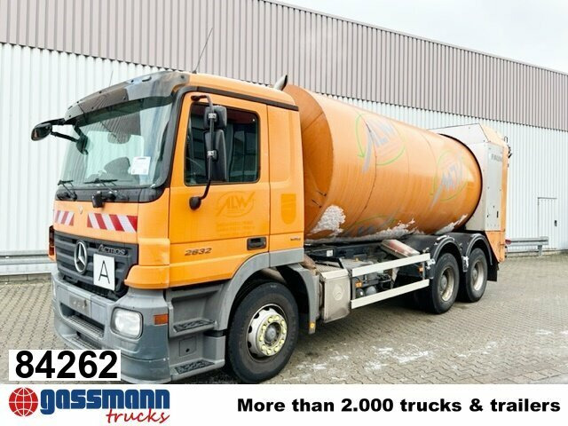 Mercedes-Benz Actros 2632/41 6x4, FAUN Rotopress 520, - Šiukšliavežis: foto 1 Mercedes-Benz Actros 2632/41 6x4, FAUN Rotopress 520, - Šiukšliavežis: foto 1