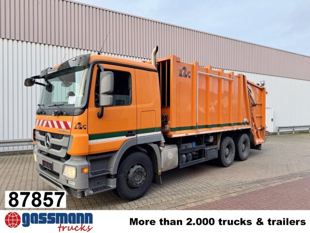 Mercedes-Benz Actros 2641/48 L 6x4, Haller M21X2C, Zöller - Šiukšliavežis: foto 1 Mercedes-Benz Actros 2641/48 L 6x4, Haller M21X2C, Zöller - Šiukšliavežis: foto 1