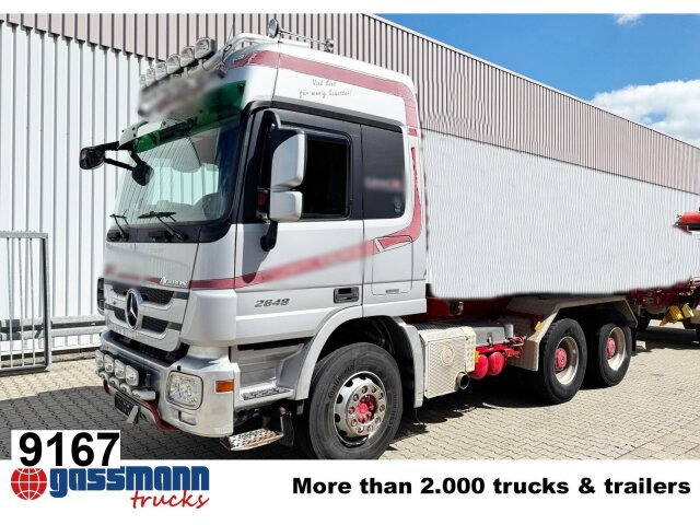 Mercedes-Benz Actros 2648 LK 6x4, Retarder, Bi-Xenon - Važiuoklės sunkvežimis: foto 1 Mercedes-Benz Actros 2648 LK 6x4, Retarder, Bi-Xenon - Važiuoklės sunkvežimis: foto 1