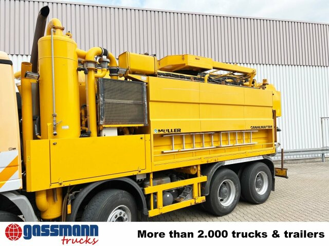 Mercedes-Benz Actros 3243 K 8x4/4, Müller Saug- und - Gatvių šlavimo mašina: foto 5 Mercedes-Benz Actros 3243 K 8x4/4, Müller Saug- und - Gatvių šlavimo mašina: foto 5