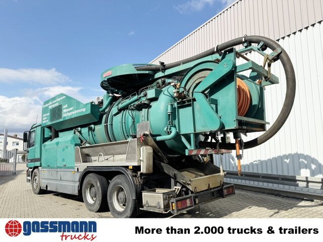 Mercedes-Benz Actros 3348 6x4, V8, Kroll Saug-/Spülwagen ca. - Gatvių šlavimo mašina: foto 3 Mercedes-Benz Actros 3348 6x4, V8, Kroll Saug-/Spülwagen ca. - Gatvių šlavimo mašina: foto 3