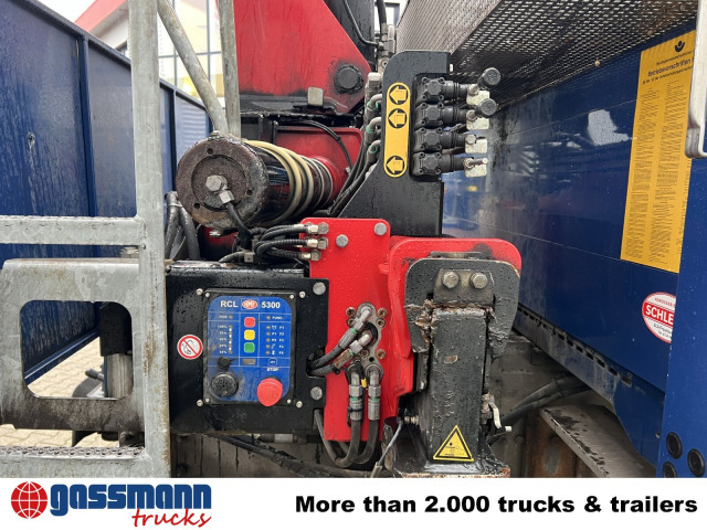 Mercedes-Benz Antos 2540 L 6x2, Lenkachse, HMF 2110-L3 - Platforminis/ Bortinis sunkvežimis, Sunkvežimis su kranu: foto 3 Mercedes-Benz Antos 2540 L 6x2, Lenkachse, HMF 2110-L3 - Platforminis/ Bortinis sunkvežimis, Sunkvežimis su kranu: foto 3