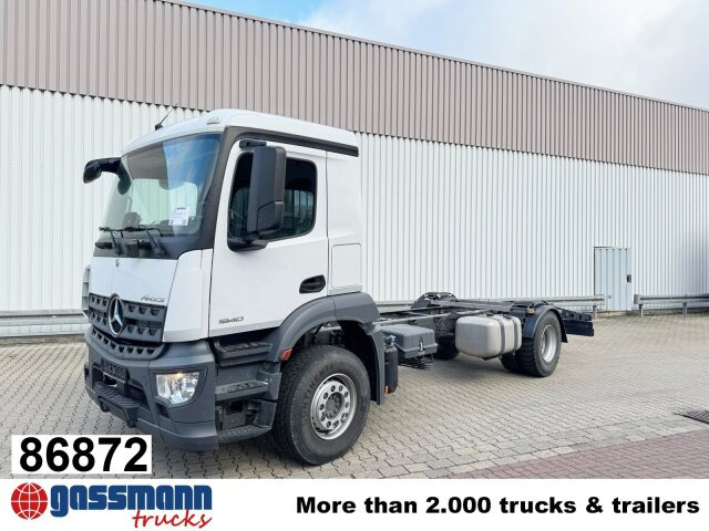 Mercedes-Benz Arocs 1840 L 4x2, MultimediaCockpit, Navi - Važiuoklės sunkvežimis: foto 1 Mercedes-Benz Arocs 1840 L 4x2, MultimediaCockpit, Navi - Važiuoklės sunkvežimis: foto 1
