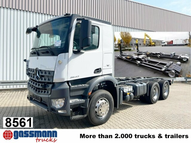 Mercedes-Benz Arocs 2642 K 6x4/33 , Retarder, Motorabtrieb - Hook-lift sunkvežimis: foto 1 Mercedes-Benz Arocs 2642 K 6x4/33 , Retarder, Motorabtrieb - Hook-lift sunkvežimis: foto 1