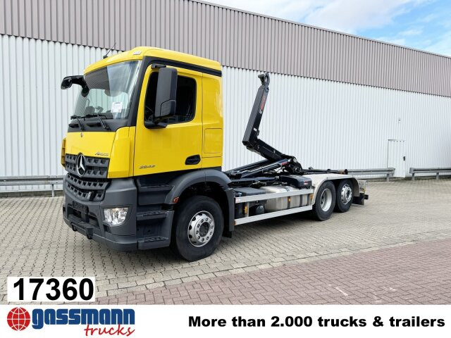 Mercedes-Benz Arocs 2642 L 6x2/42, Liftachse, Hiab 21S56 bis - Hook-lift sunkvežimis: foto 1 Mercedes-Benz Arocs 2642 L 6x2/42, Liftachse, Hiab 21S56 bis - Hook-lift sunkvežimis: foto 1