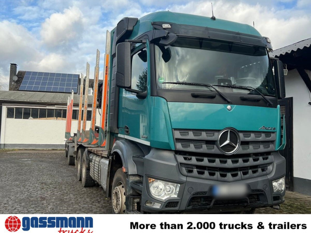 Mercedes-Benz Arocs 2651 L 6x4, Retarder, StreamSpace, - Miškovežis, Sunkvežimis su kranu: foto 2 Mercedes-Benz Arocs 2651 L 6x4, Retarder, StreamSpace, - Miškovežis, Sunkvežimis su kranu: foto 2