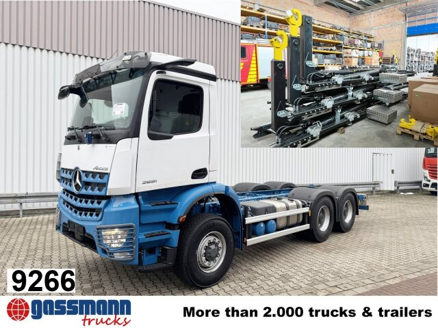 Mercedes-Benz Arocs 2651 L 6x6, HydroDrive, MirrorCam, - Hook-lift sunkvežimis: foto 1 Mercedes-Benz Arocs 2651 L 6x6, HydroDrive, MirrorCam, - Hook-lift sunkvežimis: foto 1