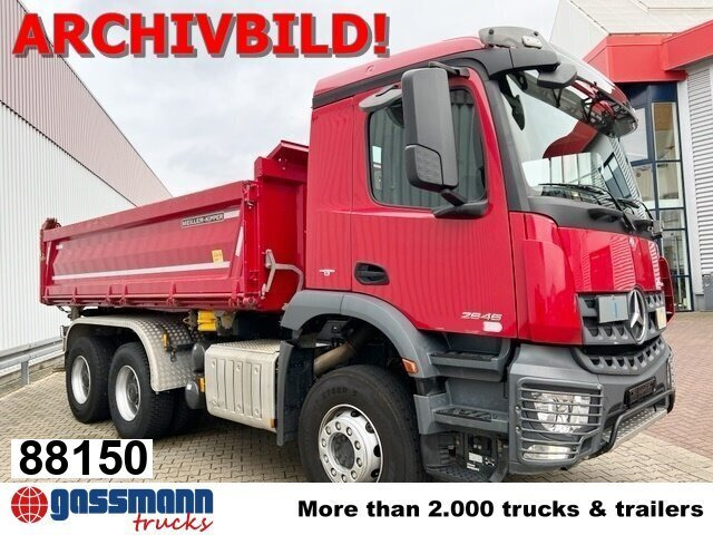 Mercedes-Benz Arocs 2653 K 6x4, Retarder, MultimediaCockpit, - Savivartis sunkvežimis: foto 1 Mercedes-Benz Arocs 2653 K 6x4, Retarder, MultimediaCockpit, - Savivartis sunkvežimis: foto 1