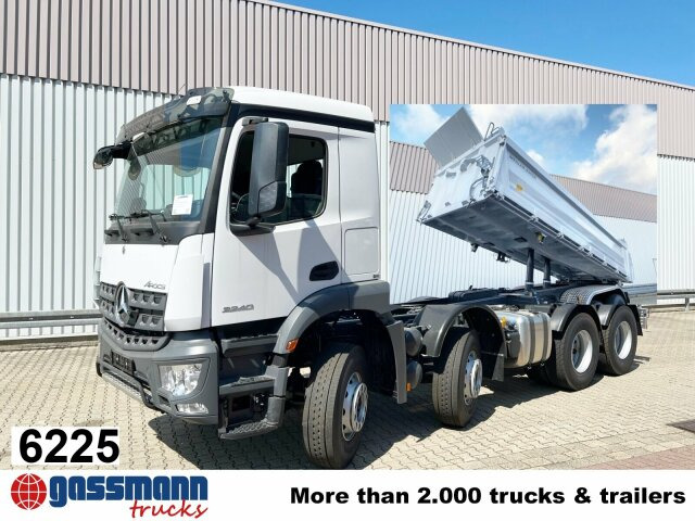 Mercedes-Benz Arocs 3240 8x4, Meiller 3-Seiten Kipper, ca. - Savivartis sunkvežimis: foto 1 Mercedes-Benz Arocs 3240 8x4, Meiller 3-Seiten Kipper, ca. - Savivartis sunkvežimis: foto 1