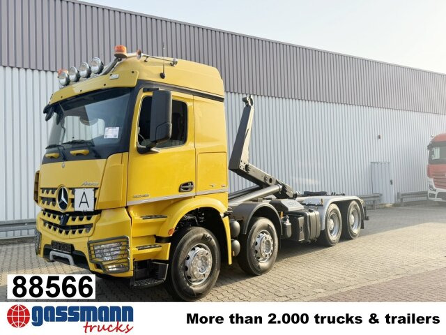 Mercedes-Benz Arocs 3245 LK 8x4/4, Navi, Motorabtrieb, Meiller - Hook-lift sunkvežimis: foto 1 Mercedes-Benz Arocs 3245 LK 8x4/4, Navi, Motorabtrieb, Meiller - Hook-lift sunkvežimis: foto 1