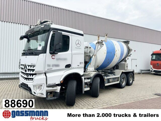 Mercedes-Benz Arocs 3251 8x4/4, Betonmischer Liebherr ca. 9m³ - Betonvežis: foto 1 Mercedes-Benz Arocs 3251 8x4/4, Betonmischer Liebherr ca. 9m³ - Betonvežis: foto 1